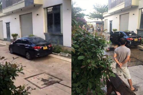 TPHCM: Ô tô cháy nổ, người phụ nữ bị bỏng nặng