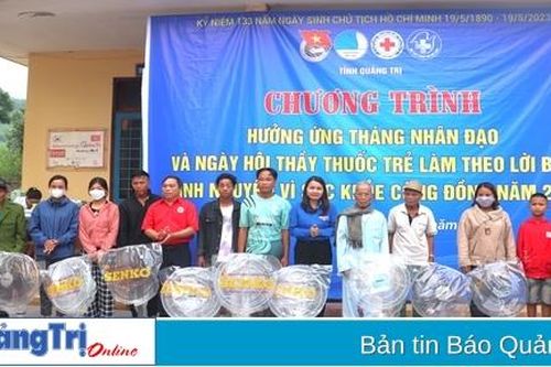 Ngày hội 'Thầy thuốc trẻ làm theo lời Bác - Tình nguyện vì sức khỏe cộng đồng' năm 2023
