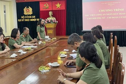 Văn hóa đọc trong CAND đang phát triển, lan tỏa mạnh mẽ