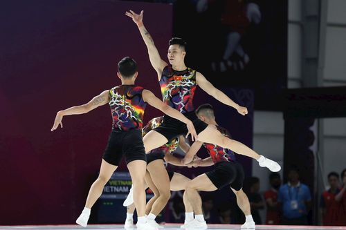 Aerobic Việt Nam không có đối thủ