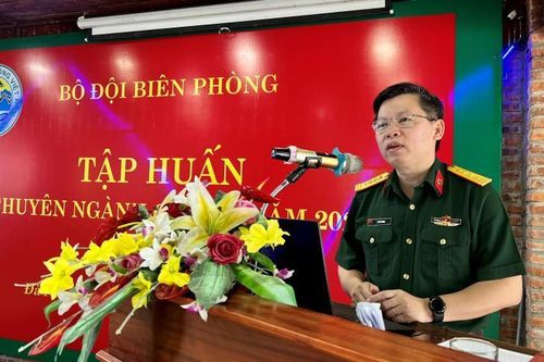 60 CBCS Bộ đội biên phòng được tập huấn nâng cao chất lượng công tác quân y
