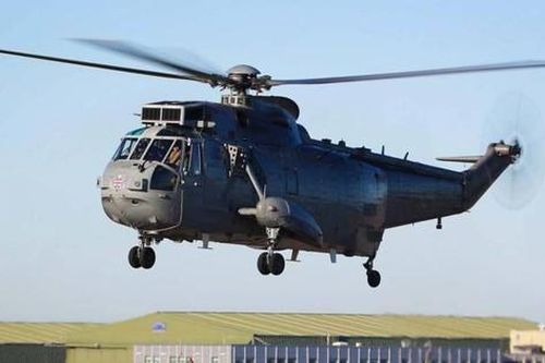 Trực thăng WS-61 Sea King thứ ba mà Anh hứa hẹn đã đến Ukraine