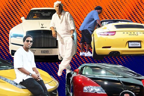 Ronaldinho sở hữu bộ sưu tập siêu xe ấn tượng