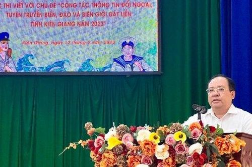 Kiên Giang: Phát động cuộc thi viết về tuyên truyền biển, đảo