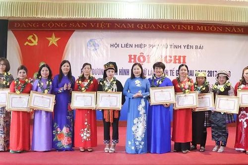 Yên Bái có 7.674 mô hình phụ nữ làm kinh tế giỏi