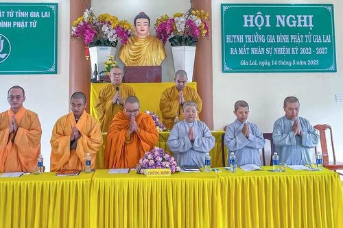 Gia Lai: Phân ban Gia đình Phật tử tỉnh ra mắt nhân sự nhiệm kỳ 2022-2027