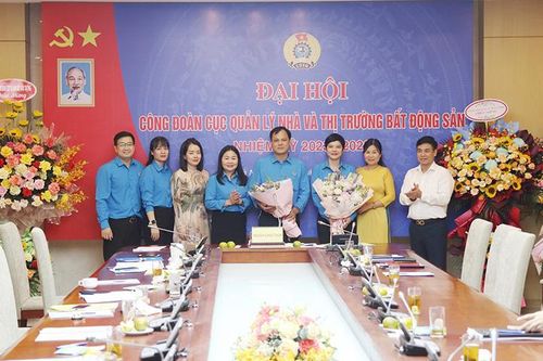 Đại hội Công đoàn Cục Quản lý Nhà và Thị trường Bất động sản nhiệm kỳ 2023 – 2028