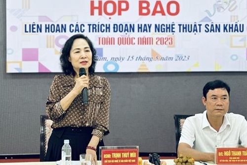 Liên hoan các trích đoạn hay nghệ thuật sân khấu toàn quốc năm 2023