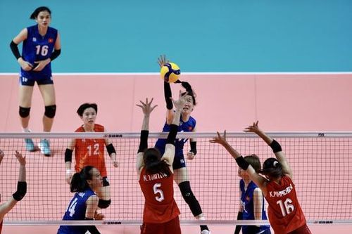 Đội tuyển bóng chuyền nữ giành HCB SEA Games