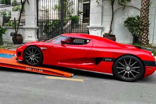 Koenigsegg CCX lần đầu xuất hiện trên phố Việt Nam