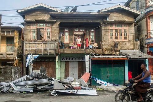 Bão Mocha khiến ít nhất 29 người thiệt mạng ở Myanmar