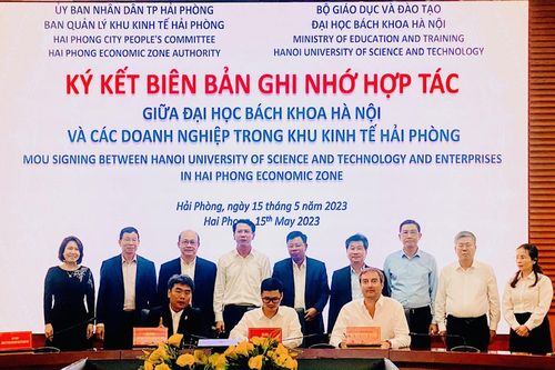 Đại học Bách khoa Hà Nội hợp tác với các doanh nghiệp trong Khu kinh tế Hải Phòng