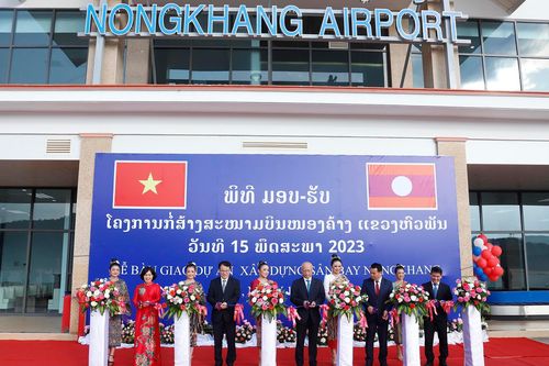 Lào khánh thành và đưa vào sử dụng sân bay Nongkhang