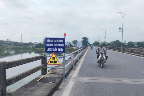 Đảm bảo an toàn lưu thông trên cầu Câu Lâu cũ