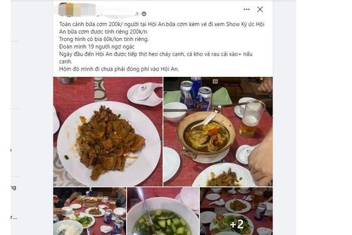 Khách tố bán suất ăn 200.000 đồng/người, nhà hàng ở Hội An nói gì?