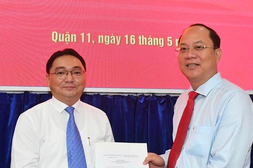 Đồng chí Nguyễn Trần Bình giữ chức Phó Bí thư Quận ủy quận 11