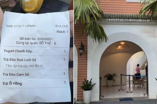 Bóc phốt nhân viên quán cafe chửi khách qua bill, 4 nữ 'thượng đế' không ngờ bị trách ngược