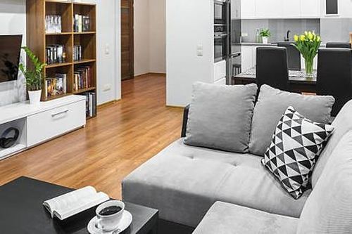 Bố trí nội thất cho căn hộ có diện tích 45m²
