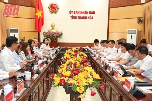 Chủ tịch UBND tỉnh Đỗ Minh Tuấn tiếp Chủ tịch HĐQT Tập đoàn WHA Thái Lan