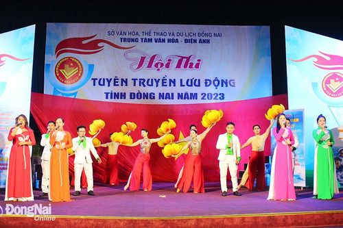 Khai mạc hội thi Tuyên truyền lưu động tỉnh Đồng Nai