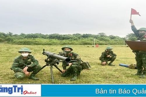 Luyện giỏi, rèn nghiêm trên đảo Cồn Cỏ