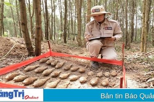 Dự án MAG Quảng Trị: Hủy nổ an toàn 29 quả đạn cối