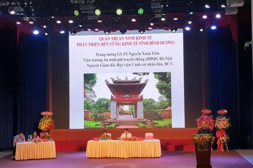 Hội thảo về đảm bảo an ninh kinh tế trên địa bàn tỉnh Bình Dương