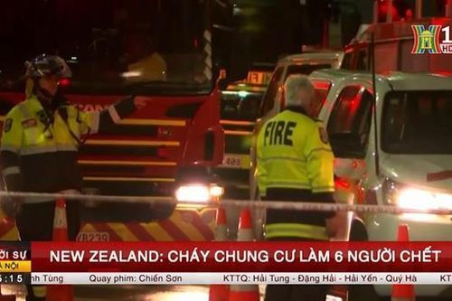 New Zealand: Cháy ký túc xá làm 6 người thiệt mạng