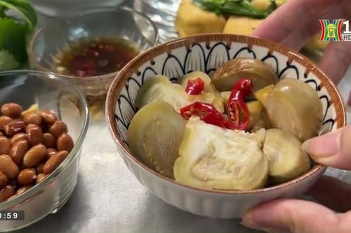 Món cà bát muối ngày hè