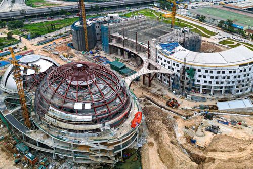 Sau 2 năm thi công, dự án Cung Thiếu nhi nghìn tỷ ở Hà Nội giờ ra sao?