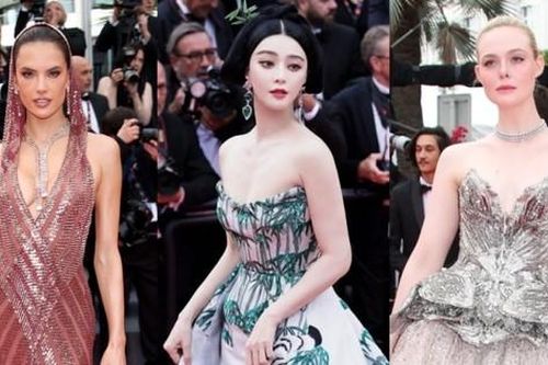 Thảm đỏ LHP Cannes 2023 ngày 1: Phạm Băng Băng chơi trội với thiết kế 'điệu hổ ly sơn'