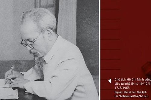 Trưng bày chuyên đề 'Bác Hồ với Thủ đô Hà Nội'