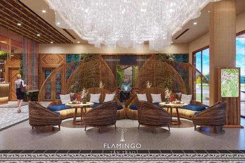 Dấu ấn kiến trúc bản địa của khách sạn Sợi Chỉ Đỏ - Flamingo Tân Trào