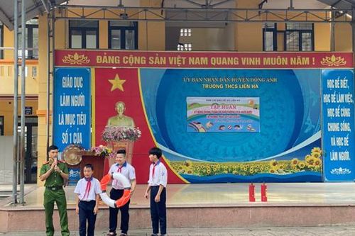 Tuyên truyền phòng chống tai nạn thương tích và đuối nước cho học sinh