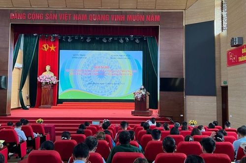 Lào Cai tập huấn quản lý nhà nước về hòa giải ở cơ sở