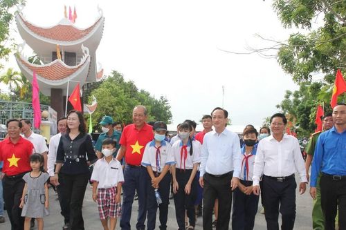 Khánh thành Công trình Đường cờ Tổ quốc thứ 2 tại Bạc Liêu