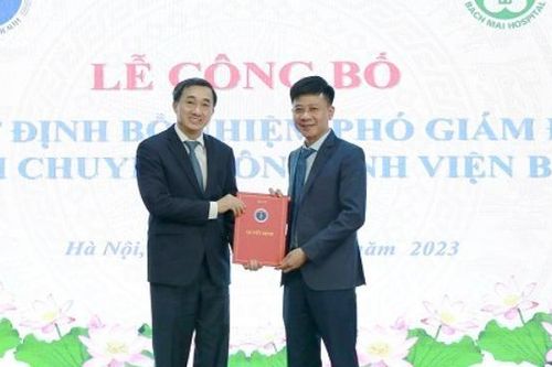 Bệnh viện Bạch Mai có thêm phó giám đốc