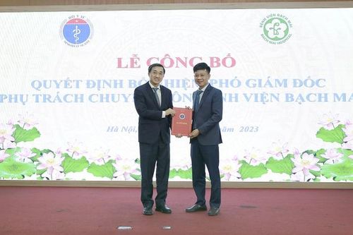 Bác sĩ huyết học làm Phó giám đốc Bệnh viện Bạch Mai