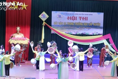 Hơn 90% các địa phương hoàn thành Hội thi Hát dân ca trong trường học cấp cơ sở