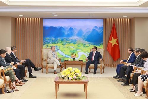 Thủ tướng Phạm Minh Chính tiếp Đại sứ Bỉ và Tổng Giám đốc Tập đoàn John Corkerill