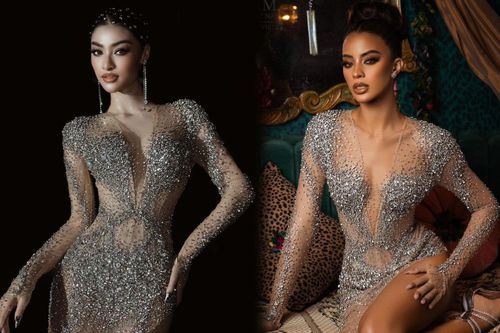 LONA Kiều Loan 'đụng độ' Á hậu 2 Miss Universe: Mỹ nhân hoàn vũ bị chặt đẹp ở một điểm?