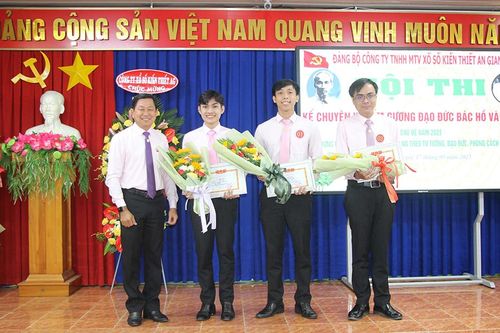 Công ty TNHH MTV Xổ số Kiến thiết An Giang tổ chức Hội thi kể chuyện về tấm gương, đạo đức Bác Hồ và Bác Tôn