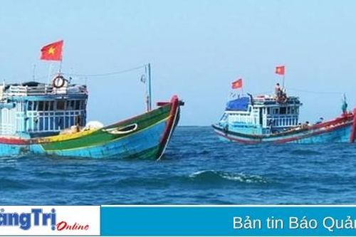 Động viên ngư dân bám biển sản xuất bình thường trong phạm vi vùng biển Việt Nam