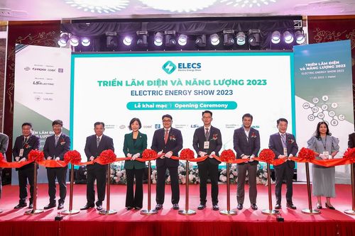 Gần 200 doanh nghiệp tham gia 'Triển lãm Điện và Năng lượng' ELECS 2023