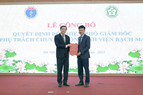 Bệnh viện Bạch Mai thêm Phó giám đốc phụ trách chuyên môn