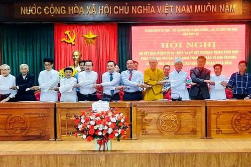 Đắk Lắk: Phát huy vai trò các tôn giáo tham gia bảo vệ môi trường và ứng phó với biến đổi khí hậu