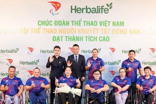 Herbalife Việt Nam đồng hành cùng Hiệp Hội Paralympic Việt Nam tổ chức Lễ Xuất Quân cho vận động viên tham dự ASEAN Para Games 2023 tại Campuchia