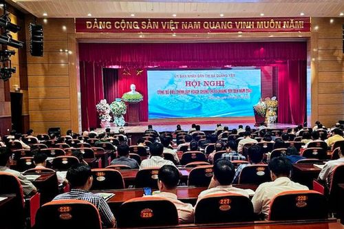 Công bố điều chỉnh Quy hoạch chung thị xã Quảng Yên đến năm 2040