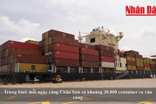 Cảng Châu Sơn - một trong những cảng biển bận rộn nhất thế giới