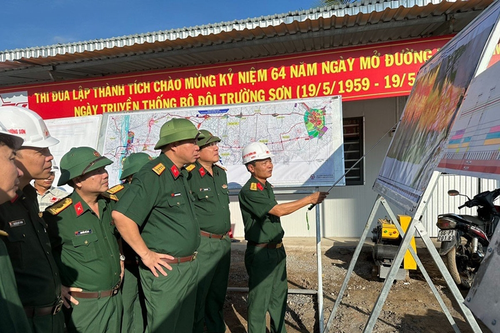 Khí thế Trường Sơn trên các công trình trọng điểm